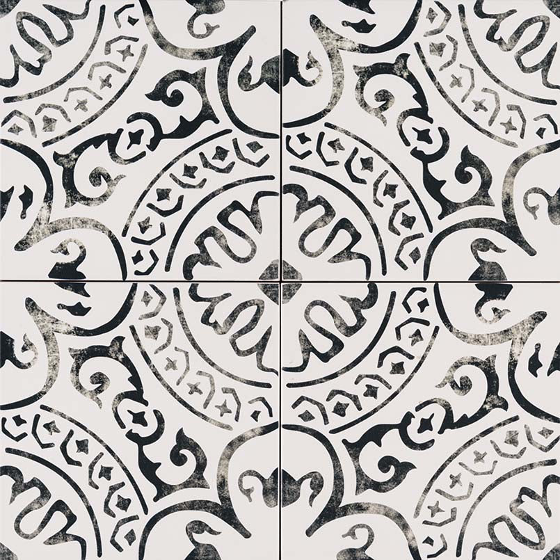 MSI Paloma Encaustic 8 in. x 8 in. Matte Porcelain Floor and Wall Tile (5.33 sq. ft. per case)
