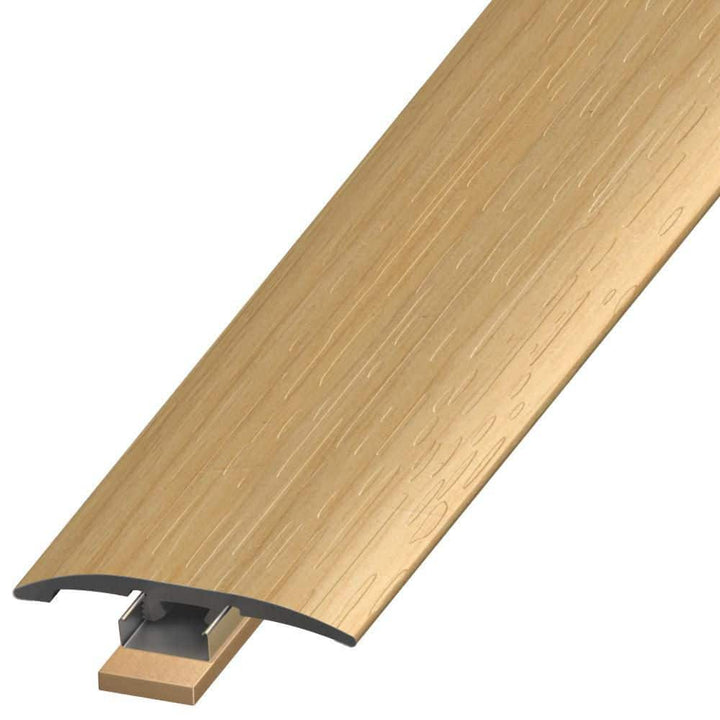 DuraDecor Liz Marie's Modern Maven Paradise Sand 0.25 in. T x 2 in. W x 94 in. L 3-in-1 Transition Molding