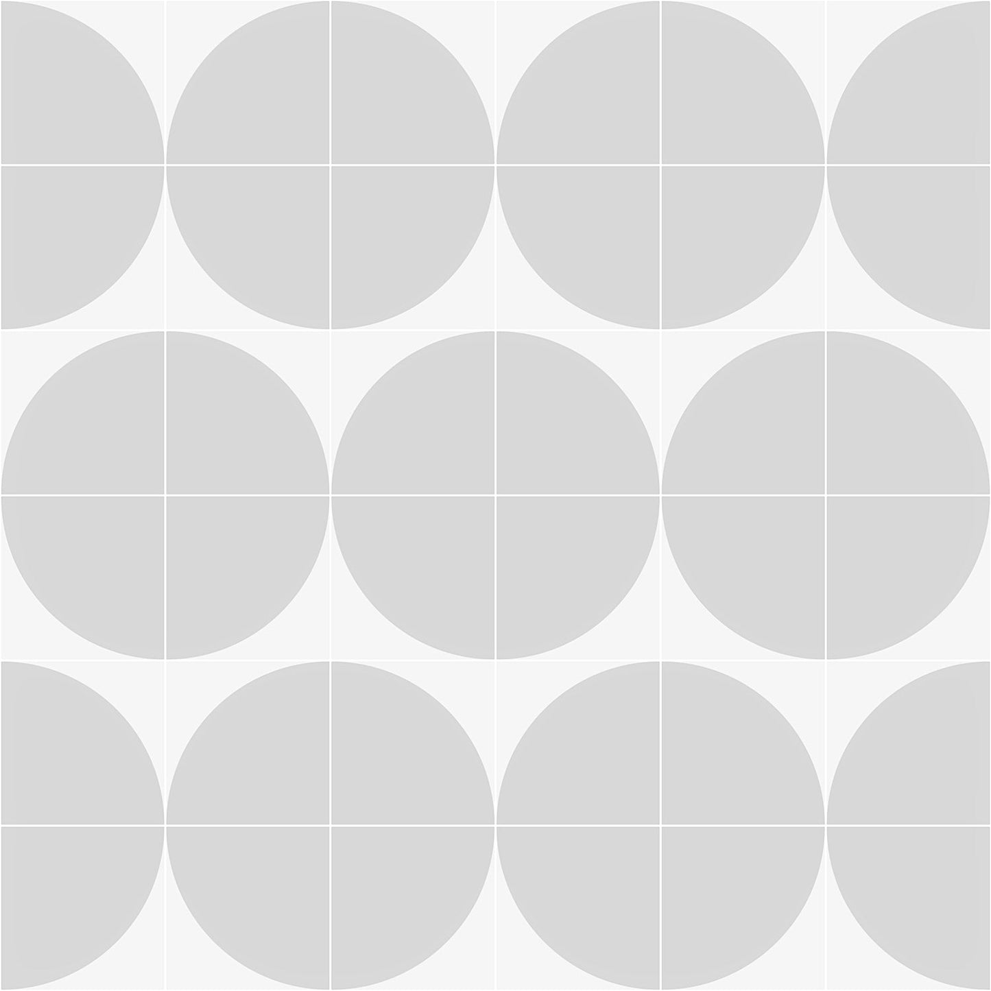 Stacy Garcia Maddox Deco Cool Gray 8x8 Matte Porcelain Tile