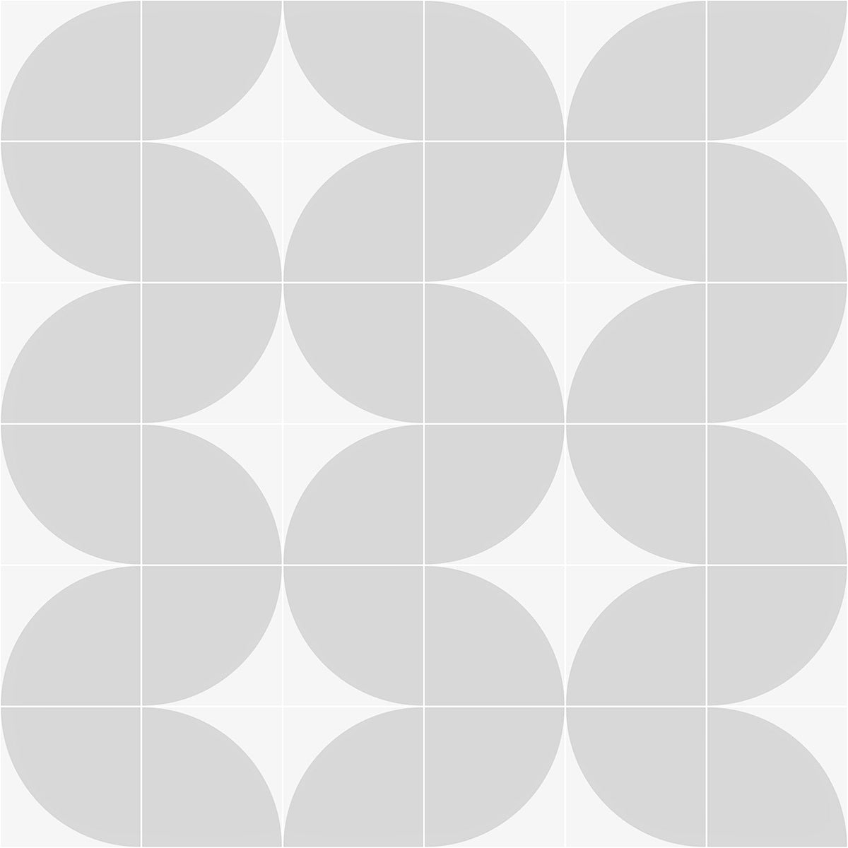 Stacy Garcia Maddox Deco Cool Gray 8x8 Matte Porcelain Tile