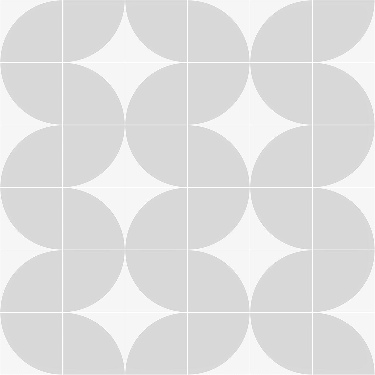 Stacy Garcia Maddox Deco Cool Gray 8x8 Matte Porcelain Tile