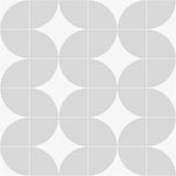 Stacy Garcia Maddox Deco Cool Gray 8x8 Matte Porcelain Tile