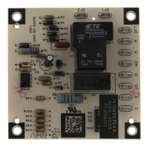 Goodman-Amana PCBDM101S control board - front view (Product Type: Control Board)