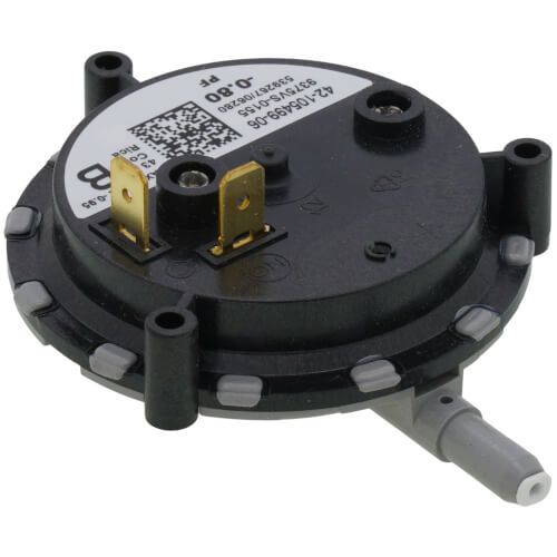Rheem PD425142 pressure switch - front view (Product Type: Pressure Switch)