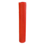 PEAK 50 ft. L x 48 in. H PVC Vinyl Safety Fence in Orange with 1-1/2 in. x 1-1/2 in. Mesh Size Garden Fence