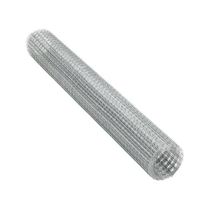 PEAK 5 ft. L x 24 in. H Galvanized Steel Welded Hardware Mesh with 1/2 in. x 1/2 in. Mesh Size Garden Fence