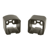 Pegatha Contemporary Level Bracket Kit Charcoal Gray Textured
