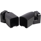 Pegatha Contemporary Black Aluminum Textured Multi-Angle Bracket Kit