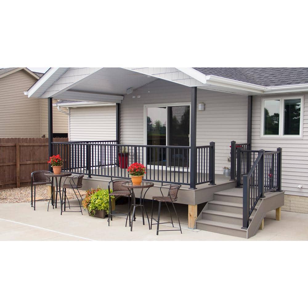 Pegatha Plus Black Aluminum Textured Level Bracket Kit (2-Piece)