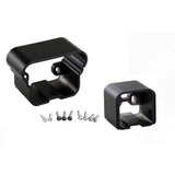 Pegatha Plus Black Aluminum Textured Level Bracket Kit (2-Piece)
