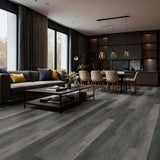 MSI Pelican Gray 7 in. x 48 in. Rigid Core Luxury Vinyl Plank Flooring (23.77 sq. ft. / case)