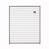 Perimeter Patrol 6 ft. x 60 ft. 12-Panel Black Powder-Coated Steel Welded Wire Temporary Fencing