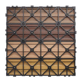 NewTechWood UltraShield Naturale 1 ft. x 1 ft. Quick Deck Outdoor Composite Deck Tile Sample in Multicolor