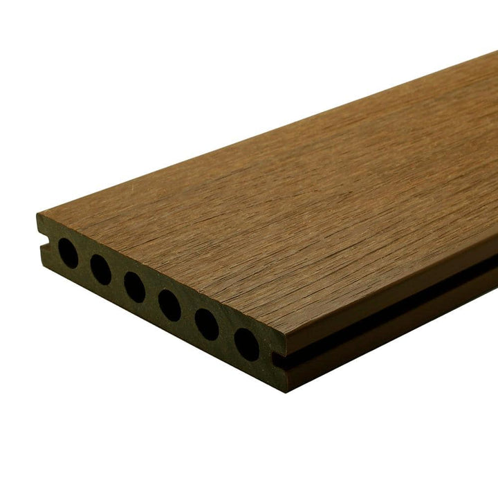 NewTechWood UltraShield Naturale Voyager Peruvian Teak Composite Decking Boards (10-Pack)