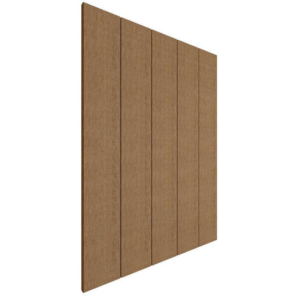NewTechWood 1/2 in. x 3-1/2 in. x 5-3/4 ft. Peruvian Teak Flat Top Composite Fence Picket (10-Pack)