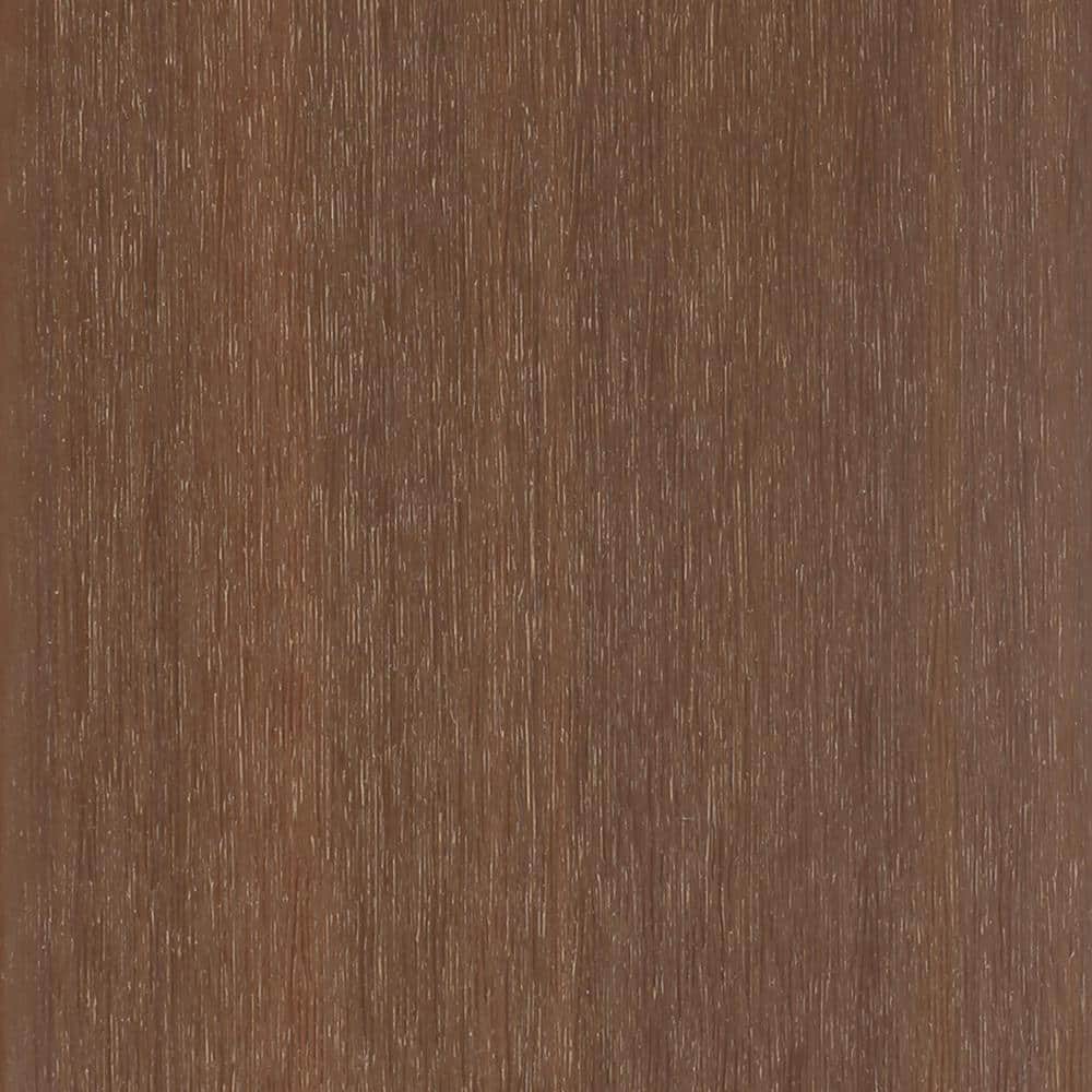 NewTechWood UltraShield Naturale Cortes Series 1 in. x 6 in. x 1 ft. Peruvian Teak Solid Composite Decking Board Sample