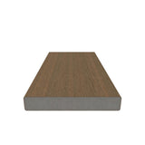 NewTechWood UltraShield Naturale Cortes Series 1 in. x 6 in. x 1 ft. Peruvian Teak Solid Composite Decking Board Sample