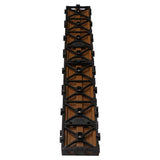NewTechWood UltraShield Naturale 3 in. x 2 ft. Quick Composite Single Slat Deck Tile in Peruvian Teak (4-Pieces per Box)