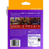 Philips 25-Watt Equivalent B11 Dimmable Warm Glow LED Candle Bulb, Bent Tip, E12 Base, Soft White 2700K, 12-Pack