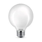 Philips 60-Watt Equivalent G25 LED Light Bulb, Daylight 5000K, Frosted Glass Globe, Medium E26 Base (3-Pack)