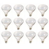 Philips 65-Watt BR40 Incandescent Flood Light Bulb, Soft White 2700K (12-Pack)