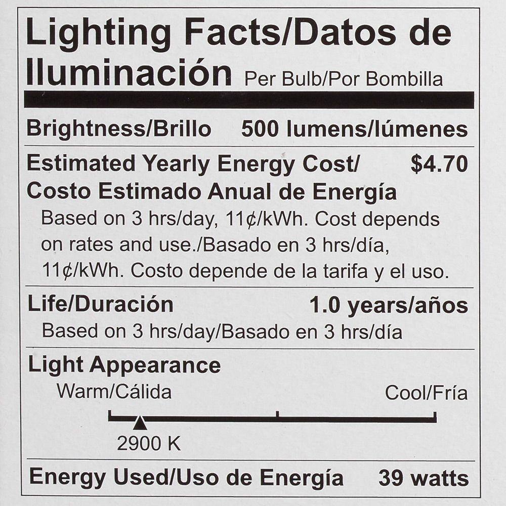 Philips 39-Watt Equivalent Halogen PAR20 Dimmable Flood Light Bulb (4-Pack)
