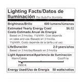 Philips 50-Watt Equivalent Halogen BR30 Dimmable Flood Light Bulb (3-Pack)
