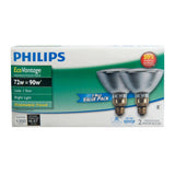 Philips 90-Watt PAR38 Halogen Indoor/Outdoor Flood Light Bulb (2-Pack)