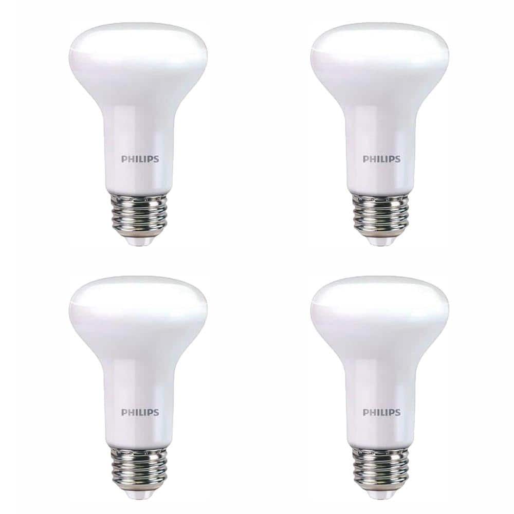 Philips 45-Watt Equivalent R20 Dimmable LED Light Bulb, Soft White, Warm Glow Effect (2-Pack), ENERGY STAR