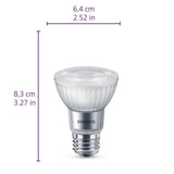Philips 75-Watt Equivalent PAR20 High Output Dimmable Flood LED Light Bulb, Daylight 5000K, 1-Bulb