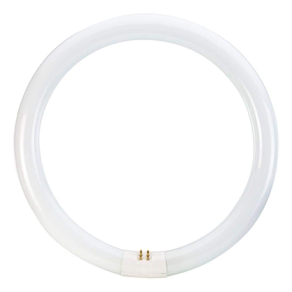 Philips 32-Watt 12 in. Linear T9 Circline Fluorescent Tube Light Bulb, Bright White 3000K