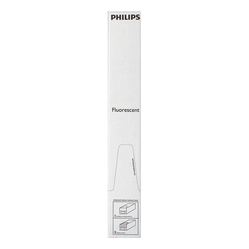 Philips 30-Watt 36 in. Linear T12 Deluxe Fluorescent Tube Light Bulb, Daylight (6-Pack)