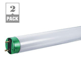 Philips 32-Watt 4 ft. Linear T8 ALTO Fluorescent Tube Light Bulb, Daylight 5000K, 2-Pack