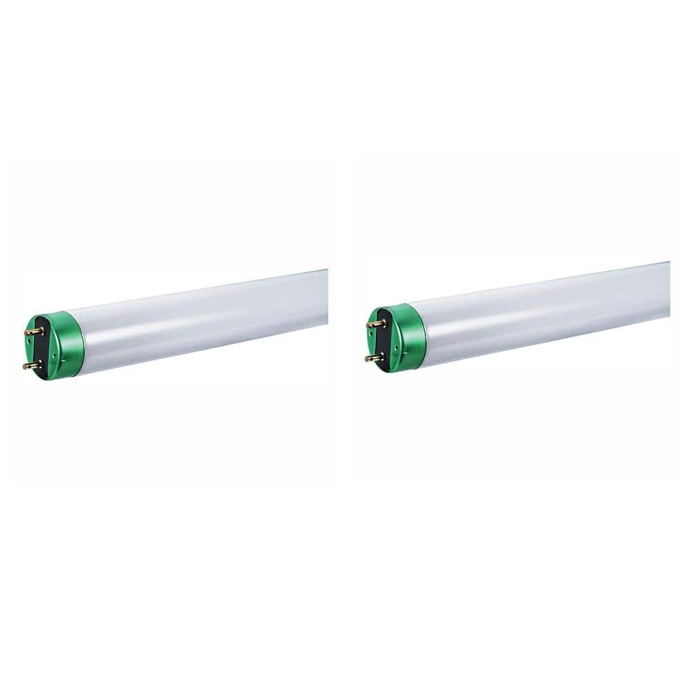 Philips 32-Watt 4 ft. Linear T8 ALTO Fluorescent Tube Light Bulb, Daylight 5000K, 2-Pack