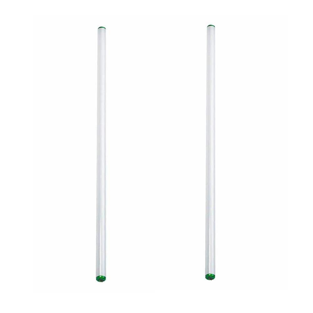 Philips 40-Watt 4 ft. Linear T12 ALTO Fluorescent Tube Light Bulb, Bright White 3000K (2-Pack)