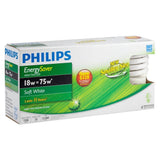 Philips 75-Watt Equivalent T2 Spiral CFL Soft White Light Bulb (8-Pack)