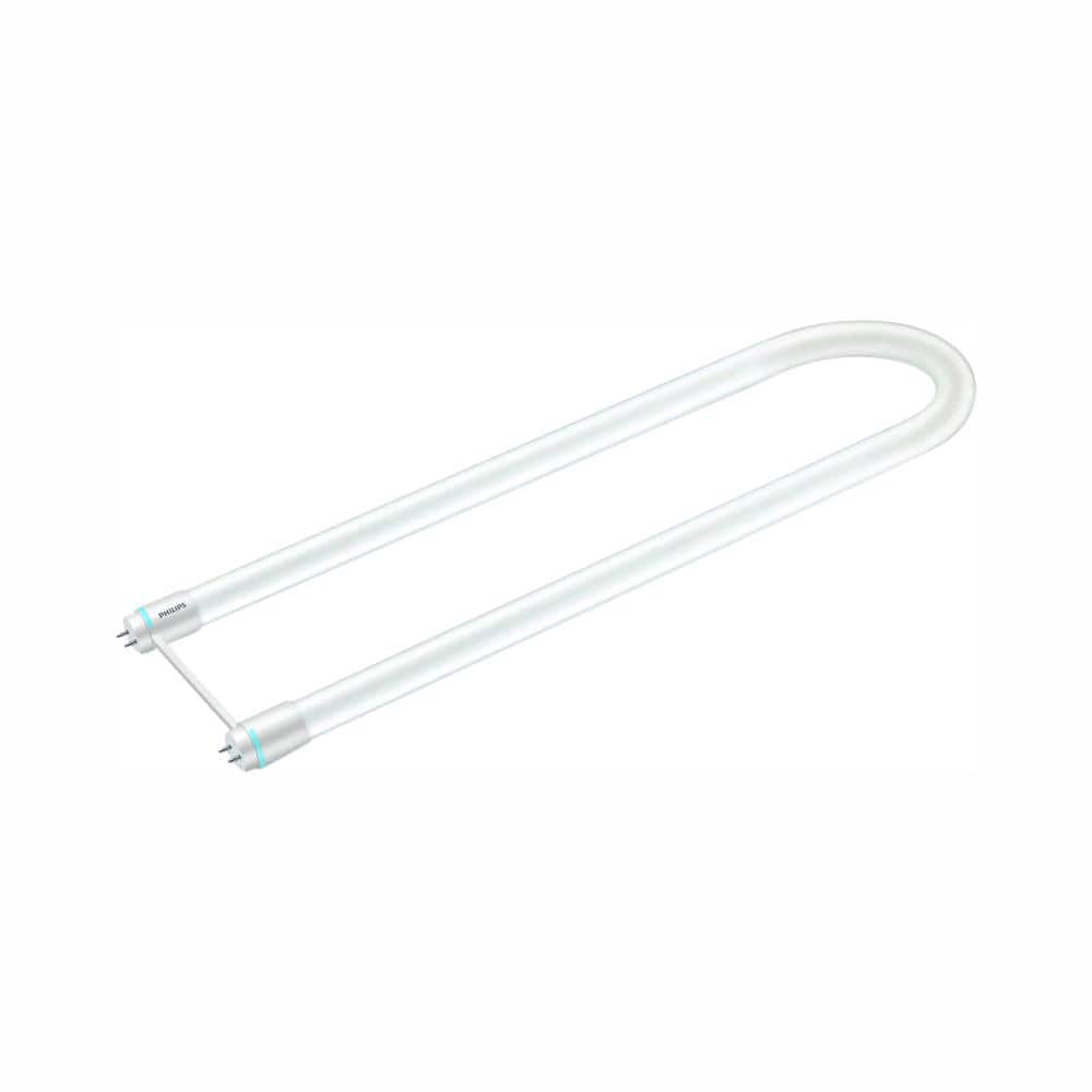 Philips 32-Watt Equivalent Linear T8 U-Bend InstantFit LED Tube Light Bulb, Daylight 5000K (10-Pack)