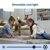 Philips Daylight A19 LED 60-Watt Equivalent Dimmable Smart Wi‑Fi Wiz Connected Wireless Light Bulb (4-Pack)