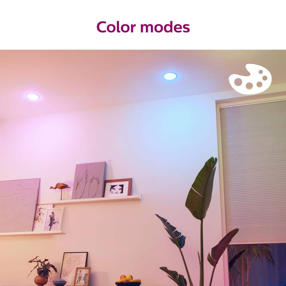 Philips Soft White A19 LED 60-Watt Equivalent Dimmable Smart Wi‑Fi WiZ Connected Wireless Light Bulb (2‑Pack)