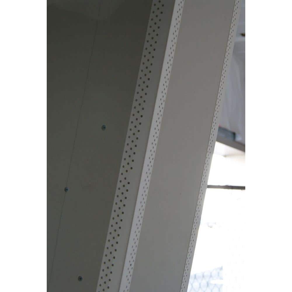 Phillips Manufacturing Company 6 in. x 10 ft. PVC Bullnose Drywall Corner Bead
