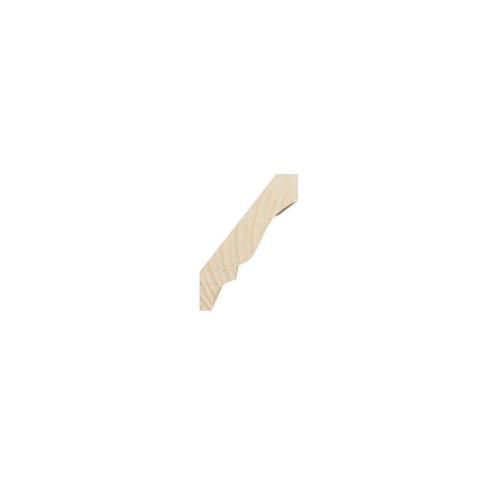Ekena Millwork WM52 0.56 in. D x 2.75 in. W x 96 in. L Wood (Pine) Crown Moulding