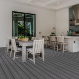 CREATIVE SURFACES 1 in. x 5.43 in. x 12 ft. Platinum Oak Composite Decking Boards (32-Pack)