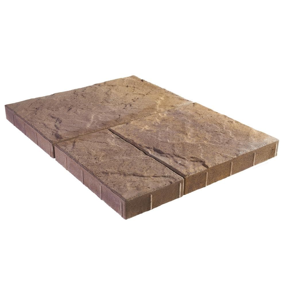Pavestone Panorama Supra 3-pc 15.75 in. x 15.75 in. x 2.25 in. Platte River Blend Concrete Paver (60 Pcs. / 103 Sq. ft. / Pallet)