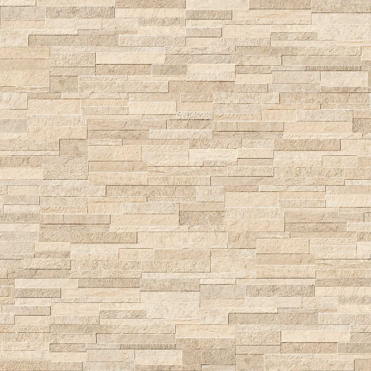 Lux Tile Rugged Stacked Cold Sand Beige 6x24 Matte Porcelain Tile