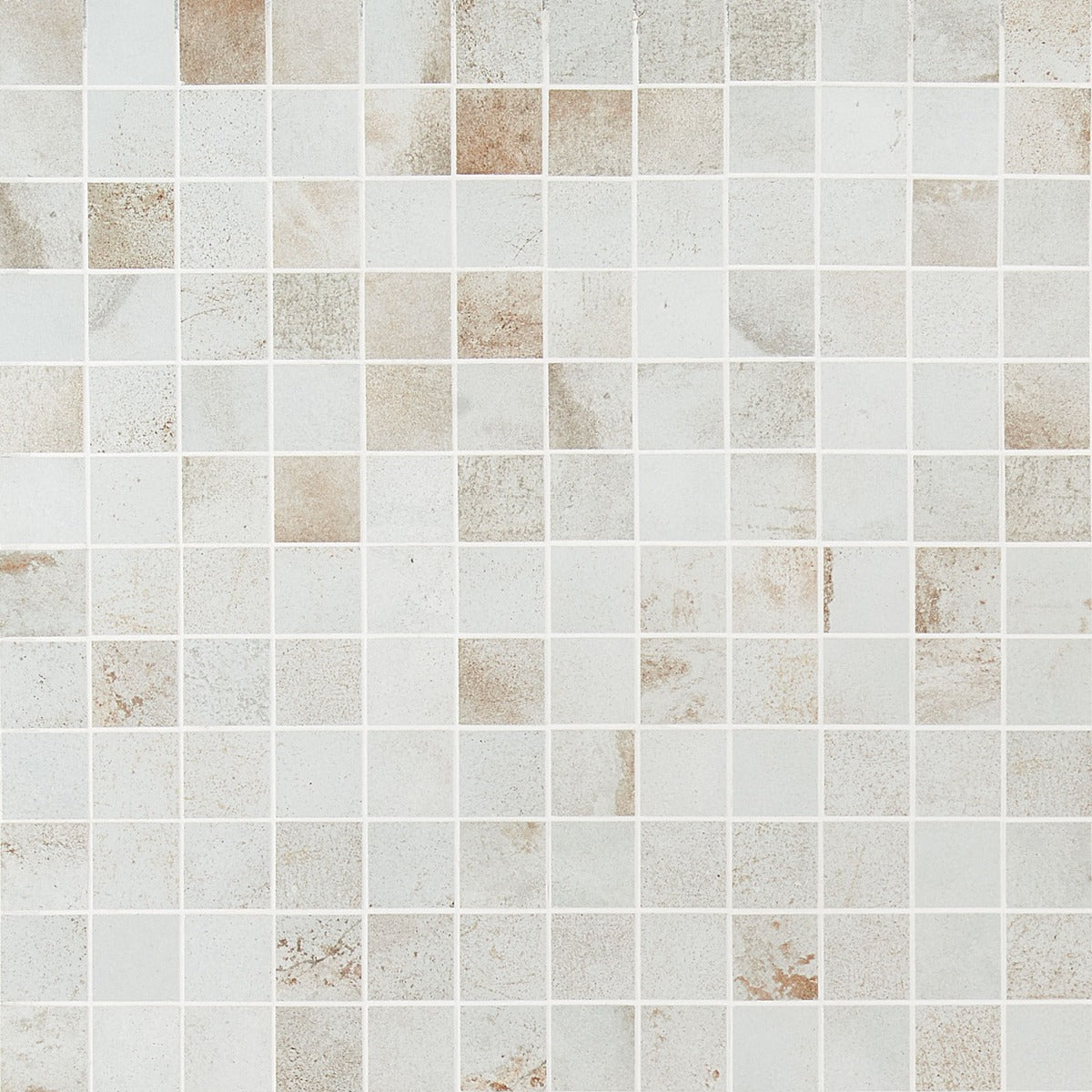 Angela Harris Flatiron White 2x2 Matte Porcelain Mosaic Tile