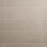 Stoneside Cream Beige Deco 12x36 Textured Matte Ceramic Tile by Lux Tile