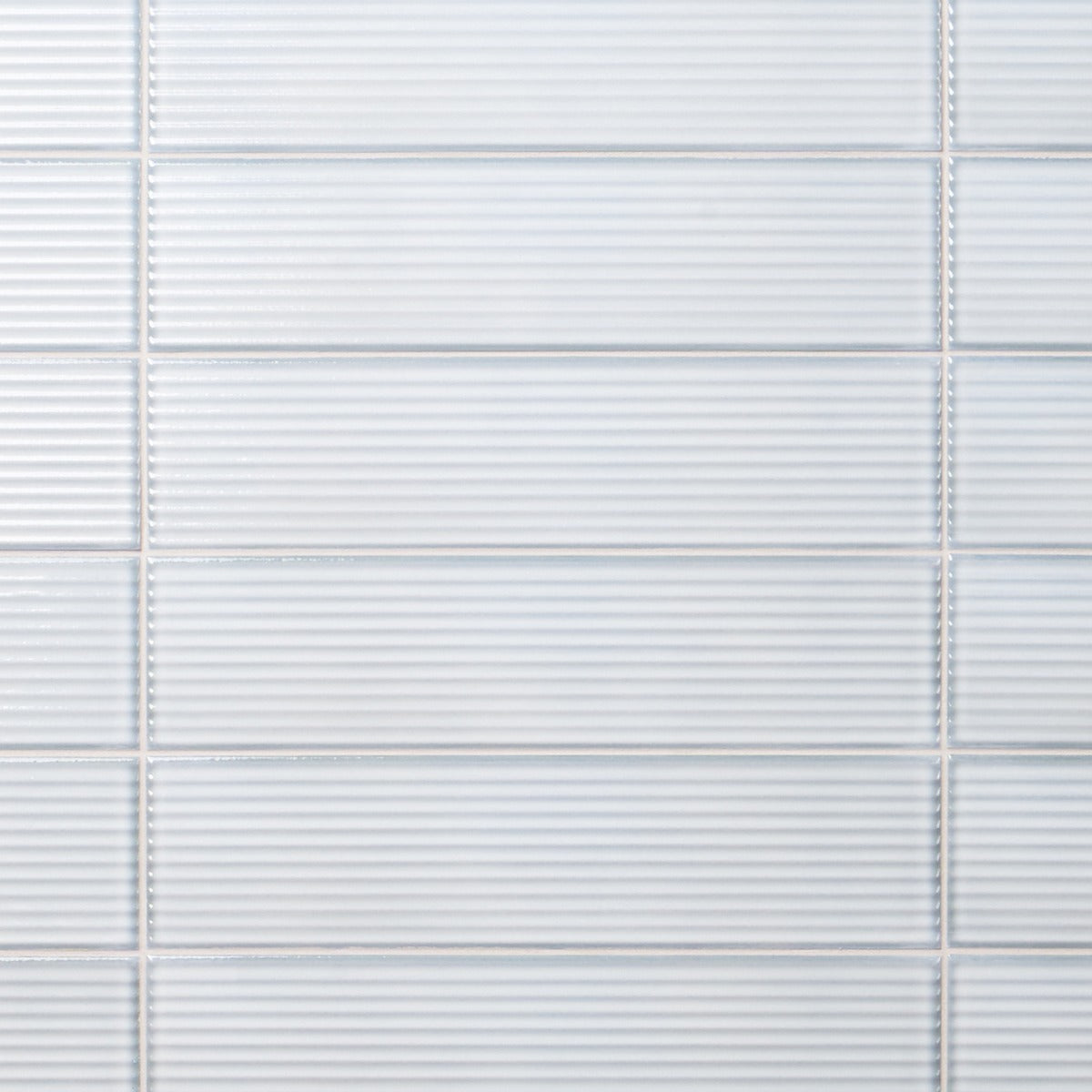 Stacy Garcia ArtBlock Fluted Azure 4x16 Glossy Porcelain Tile