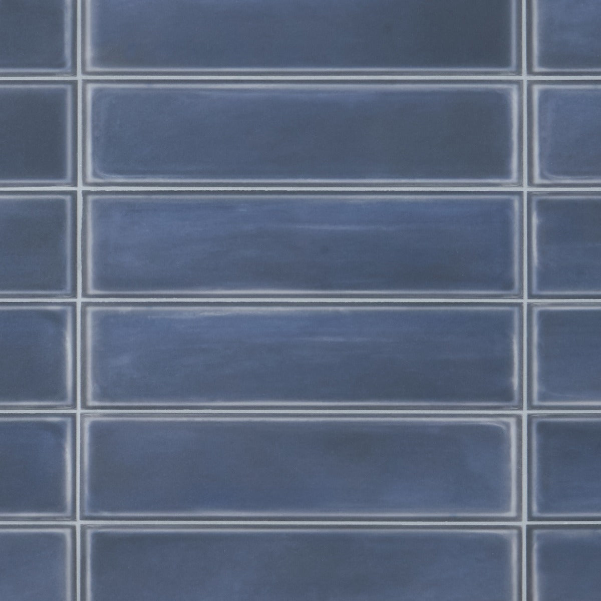Stacy Garcia ArtBlock Denim Blue 4x16 Matte Porcelain Tile