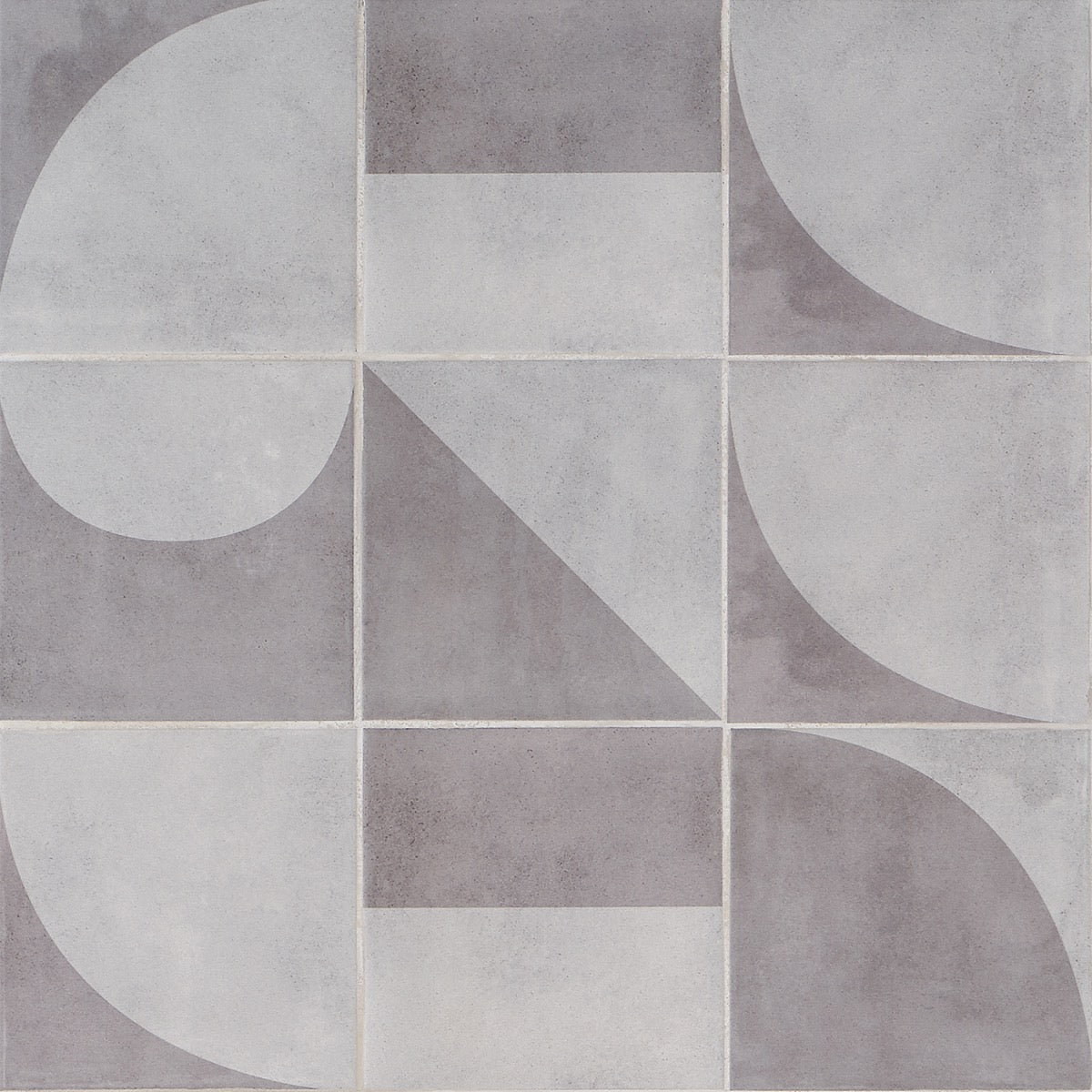 Brando Dark Gray 8x8 Matte Porcelain Tile - Lux Tile