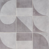 Brando Dark Gray 8x8 Matte Porcelain Tile - Lux Tile